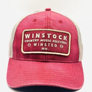 2020 Winstock Music Festival Baseball Cap Hat - Winsted Minnesota MN Mesh ADJ